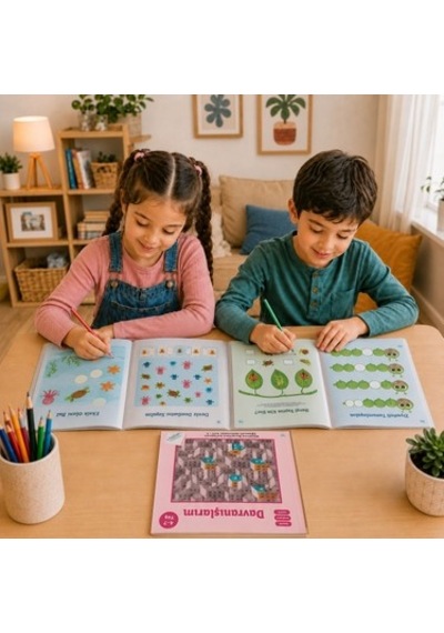 Dikkat Ve Zeka Geliştirme Kitabı - 4-7 Yaş Arası Çocuklar İçin
