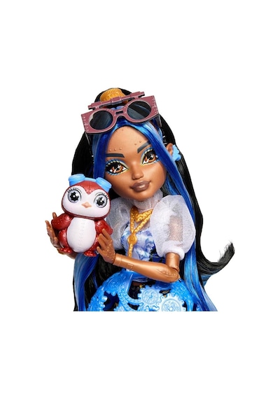 Robecca Steam Bebek Jmb81 Mavi Bluzu Ve Roket Çizmeleriyle Monster High Robecca Steam Bebek