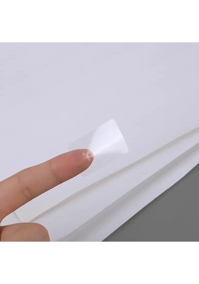 1000 Adet - 30mm X 20mm Pp Şeffaf Etiket - Ağız Kapatma Etiketi