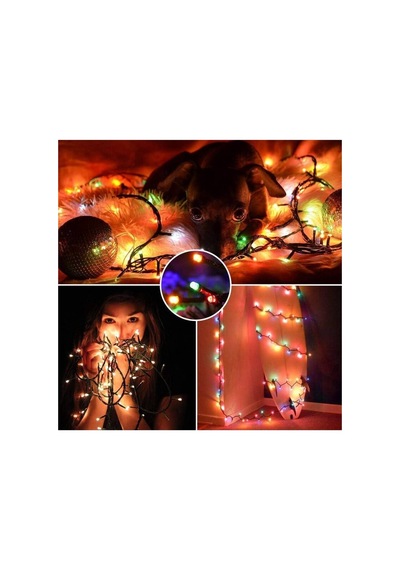 5 Metre Ampul Led Işık Renkli Rgb Çok Renkli Led Aydınlatma 399832