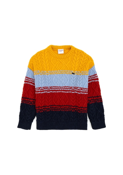U.s. Polo Assn. Erkek Çocuk Hardal Kazak /triko 50311108-vr072 Hardal
