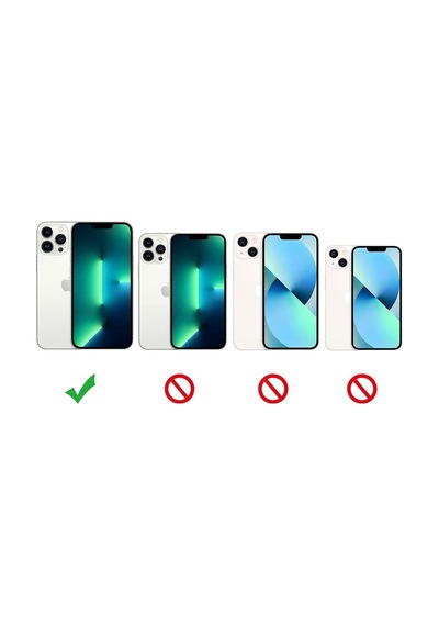 Apple Uyumlu iPhone 13 Pro Max Kilif Seffaf Silikon Hibrit Case 511351916