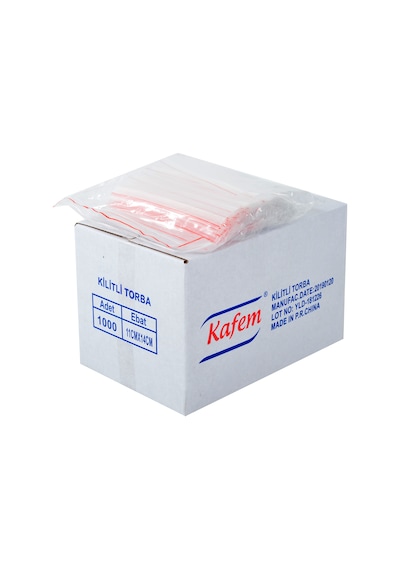 11 X 14 Cm Kilitli Poşet / Naylon Torba 1000 Adet - Kafem 11 X 14 Cm Kilitli Poşet / Naylon Torba 1000 Adet - Kafem