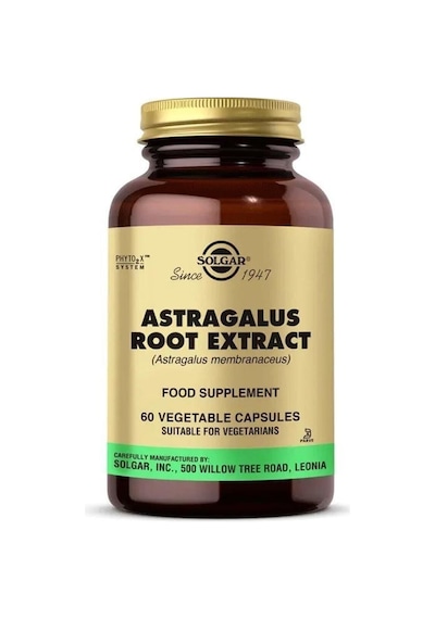 Solgar Astragalus Root Extract 60 Kapsül