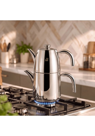 Karaca Powersteel 316+ Sora Midi Çaydanlık Takımı 1,15l& 1,8l Inox