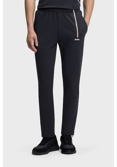Boss Logolu Regular Fit Lastikli Bel Pantolon Erkek Pantolon 50563330 402 Lacivert