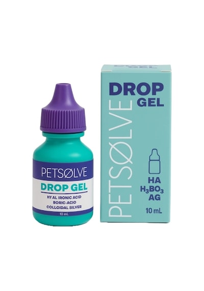 Petsolve Drop Gel Kedi Köpek Göz Damlası 10 Ml
