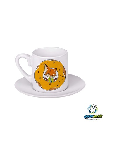 Zootropolis Nick Türk Kahvesi Fincanı 0191 Beyaz