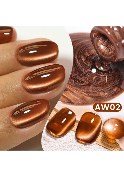 Born Pretty 10ml Autumn Water Light Kedi Gözü Kalıcı Oje Aw02 60216
