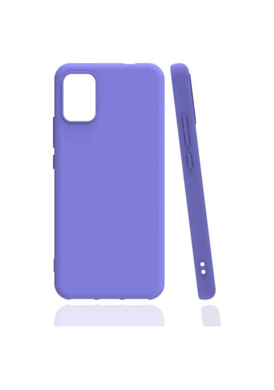 Reeder P13 Blue Max Lite 2022 Kılıf Kamera Korumalı Silikon Rubber Arka Kapak Lila