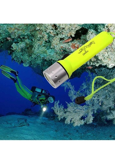 Dalış Feneri Su Altı Feneri Led Fener Dalgıç Aksesuarı Led fener