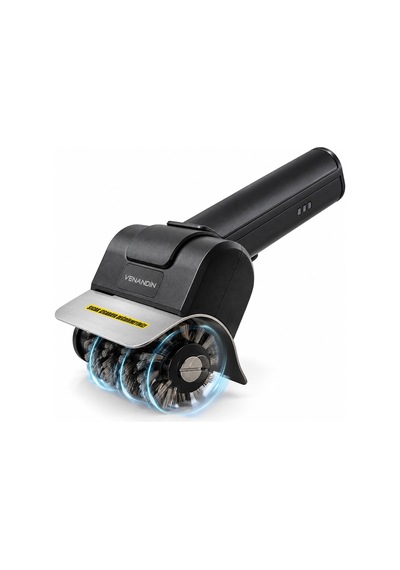 Rc-4ba Grillo Şarjlı Elektrikli Barbekü Ve Izgara Temizleme Fırçası, 7,4w, Paslanmaz Çelik, Type-c - Siyah