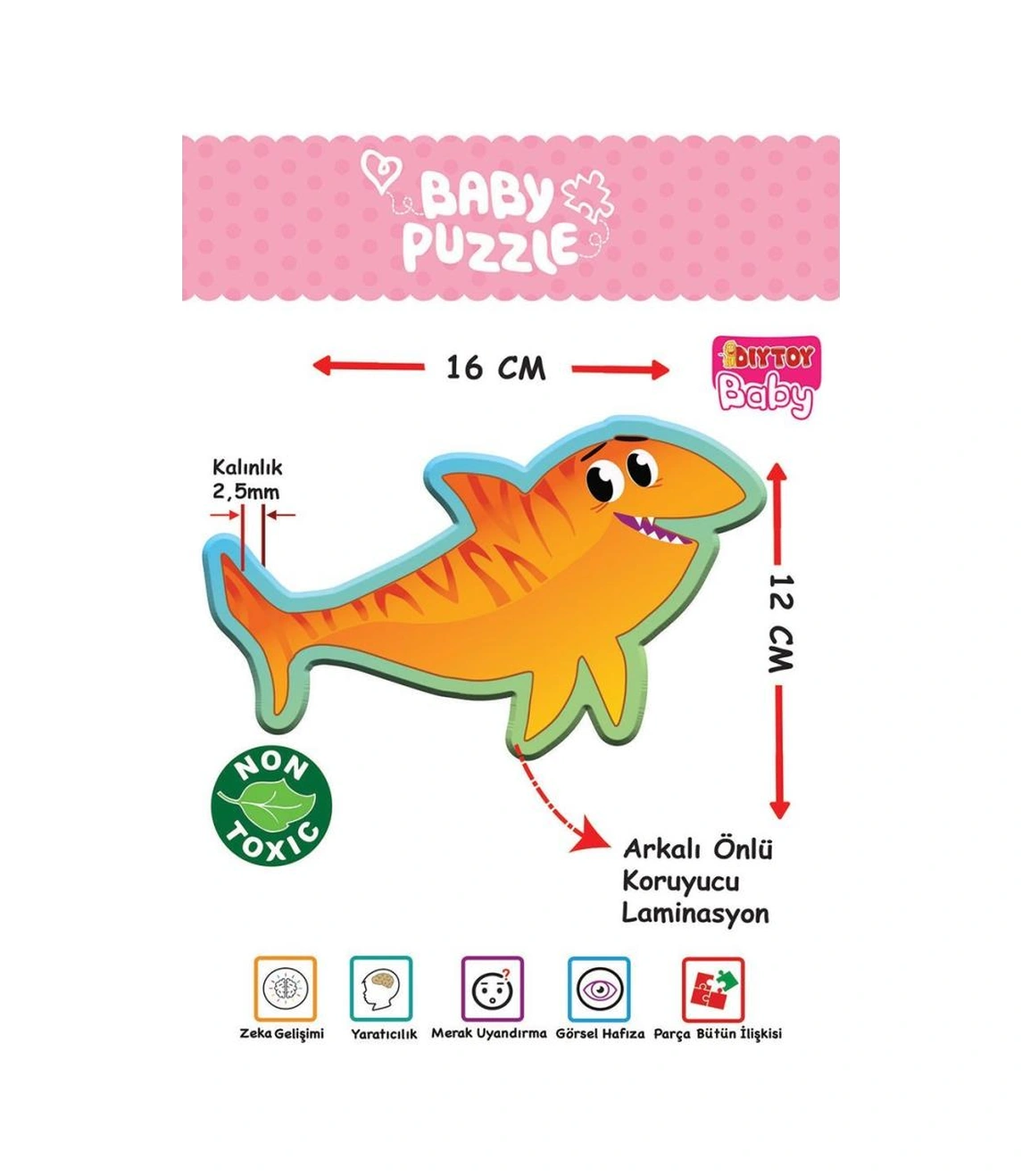 1710 Baby Puzzle Benim İlk Puzzlem Deniz Canlıları