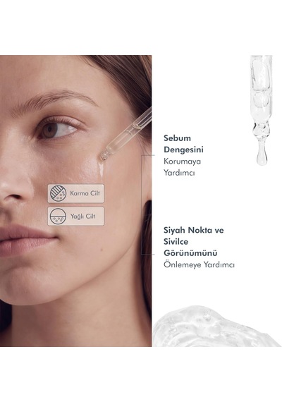 Gözenek Ve Siyah Nokta Karşıtı, Sivilce Önleyici Niacinamide Cilt Bakım Serumu 30 Ml Niacinamide 5% & Zinc Pca 1%