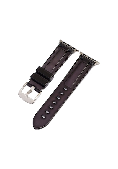 E2M Apple Uyumlu  Watch 38-40mm KRD-23 Transparent Siyah K
