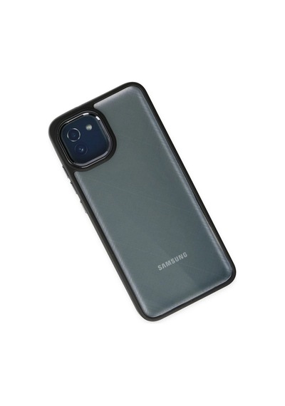 Samsung Galaxy A03 Kılıf Dora Kapak - Siyah Diğer