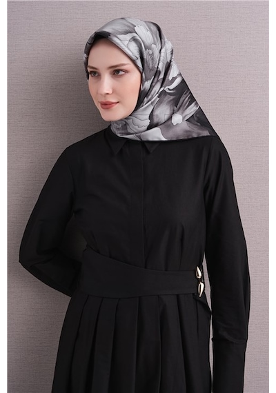 Armine Saf İpek Sura Eşarp 9627d 86 Kese Kağıdı