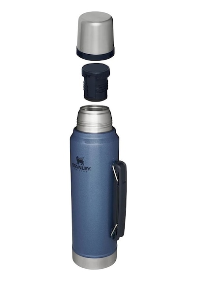 Stanley Legendary Klasik Vakumlu Paslanmaz Çelik Termos 1lt - Hammertone Lake Mavi