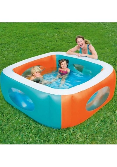 Bestway Havuz Pencereli Kare 168x58cm Kzl-bw51132 Beyaz