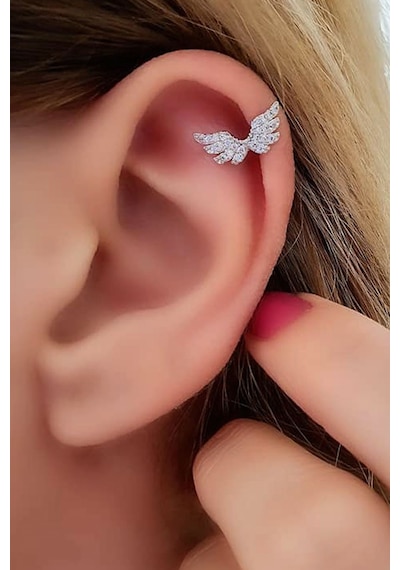 Melek Kanadı 316l Anti Alerjik Cerrahi Celik Helix Piercing