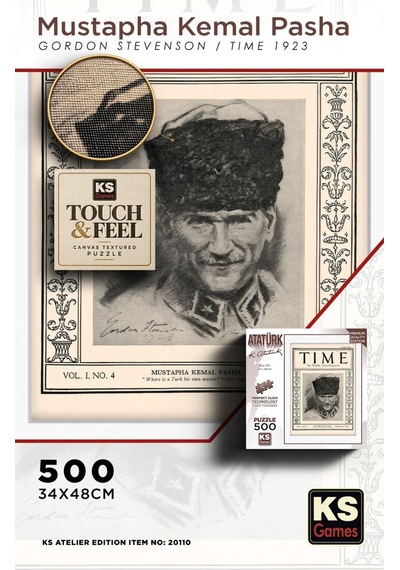 Ks Games Time 1923 500 Parça Puzzle Özel Kanvas Dokulu - 20110