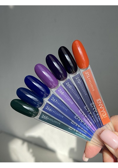 Envy Kalıcı Oje Exclusive Koyu Mor 10gr No:269