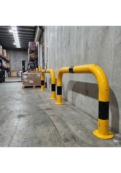 10'lu Köşe Koruma Demiri Seti - Yüksek Araç Stoperi 100 X 45cm-3665