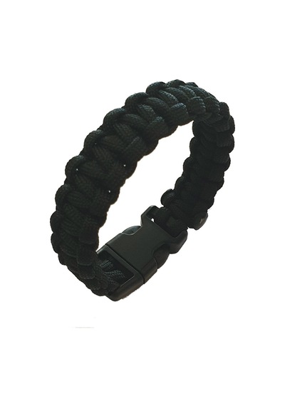 Muson Paracord Bileklik Siyah Çok Renkli