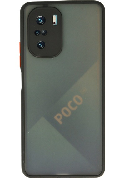 Xiaomi Poco F3 Uyumlu Kılıf Montreal Silikon Kapak - Siyah
