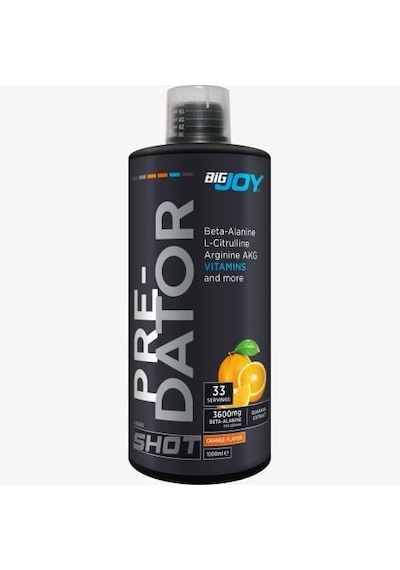 Bigjoy Sports Predator Shot, Portakal, 1000ml