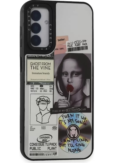Newface Samsung Galaxy M14 5g Kılıf Mirror Desenli Kapak - Mirror - 2