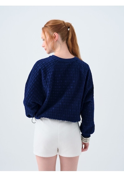 Loft Regular Fit Kadın Sweatshirt Lf2038512 Q1.v1 Lacivert