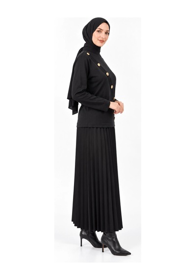 Nuss Triko Tunik Siyah 206