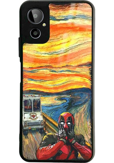 Gm 23 Se Deedpool Tasarımlı Glossy Telefon Kılıfı Siyah