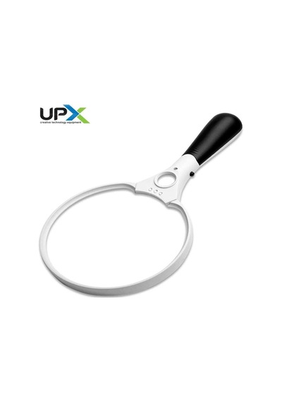 Upx 605b Led Işıklı El Tipi Büyüteç 3x 4,5x 25x Diopter