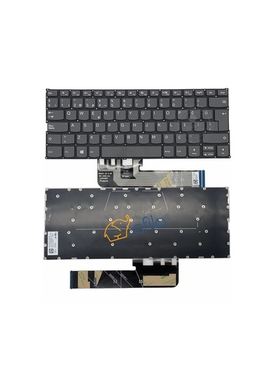 Lenovo Uyumlu Yoga 530-14arr, 530-14ıkb 81ek, 81fq Klavye Siyah Tr