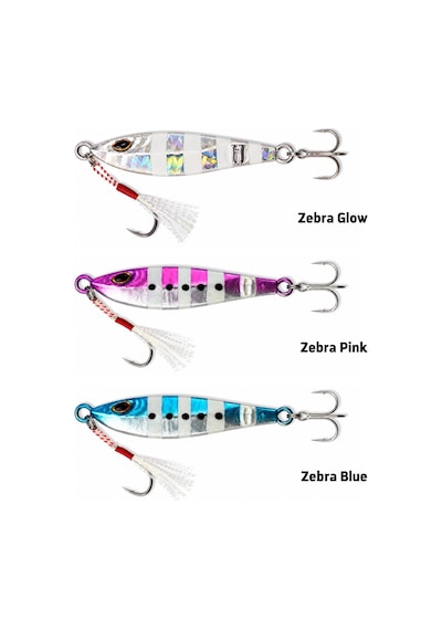 3'lü Metal Jig Yem Seti - Fishack Hunterx - 15g 56mm
