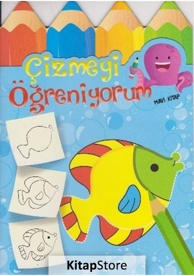 Çizmeyi Öğreniyorum Mavi Kitap / Kolektif