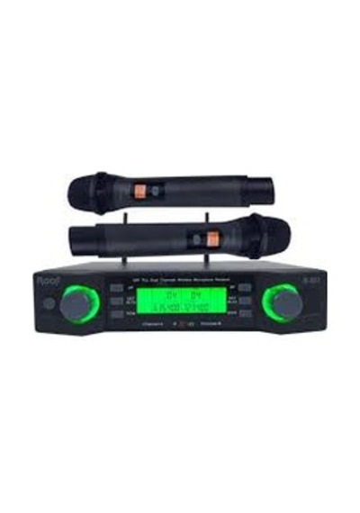 Roof R-203 El El Uhf Dijital Iki Kanal Mikrofon