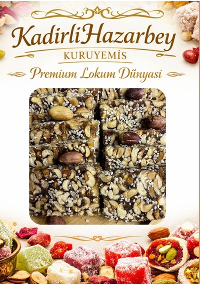 Kadirlihazarbey Yer Fıstıklı Susamlı Cezerye 500 Gr