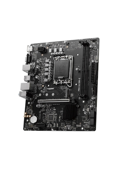 Msı Pro H610m-e Ddr5 5600mhz Oc Hdmı Vga M.2 Matx 1700p