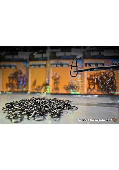 Savage Gear Needle Eggsnaps L Rapala Klipsi 50 Kg 20 Adet