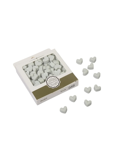 Mühür Mumu Eritme Kalp Boncuk Paket Model No: 49 GRİ KİL