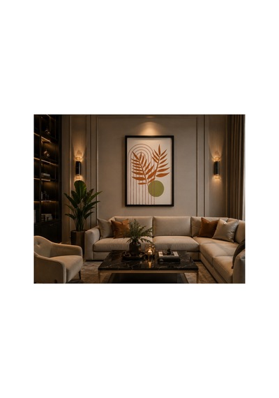 Modern Soyut Yaprak Duvar Tablosu 50x70 Cm 5 Cm Derin Çerçeveli Mdf Tuval Kumaş Baskılı Premium De Modern Soyut Yaprak Duvar Tablosu 50x70 Cm 5 Cm Derin Çerçeveli Mdf Tuval Kumaş Baskılı Premium De