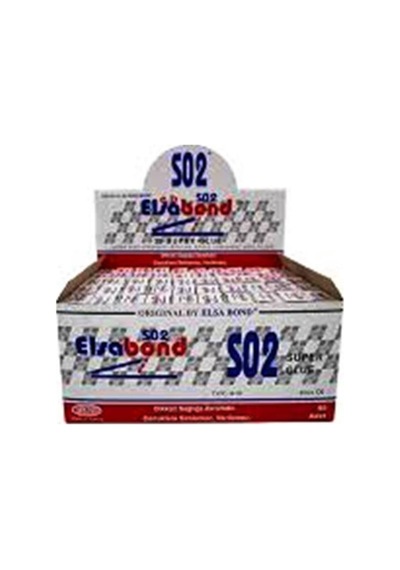 S02 Japon Yapıştırıcı Süper Hızlı Yapıştırıcı 20gr