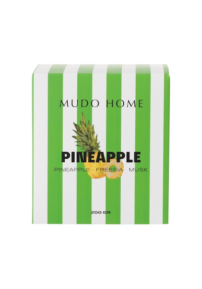 Mudo Home Sandy Pıneapple Kutulu Mum 200gr
