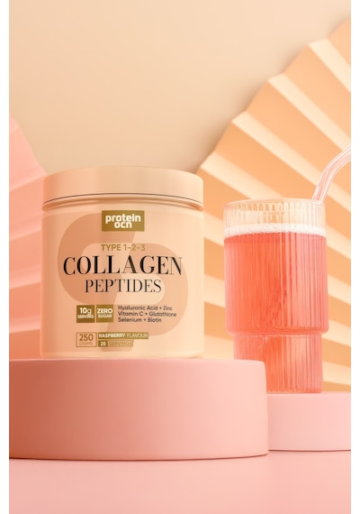 Proteinocn Tip I_II_III Collagen Kolajen Ahududu 6 Vitamin İlaveli 250 G