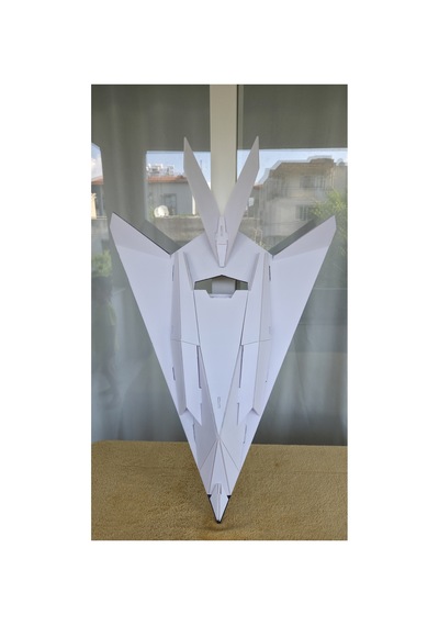 F-117 Nighthawk Rc Uçak Montajlı Gövde Kit-elektroniksiz Diğer