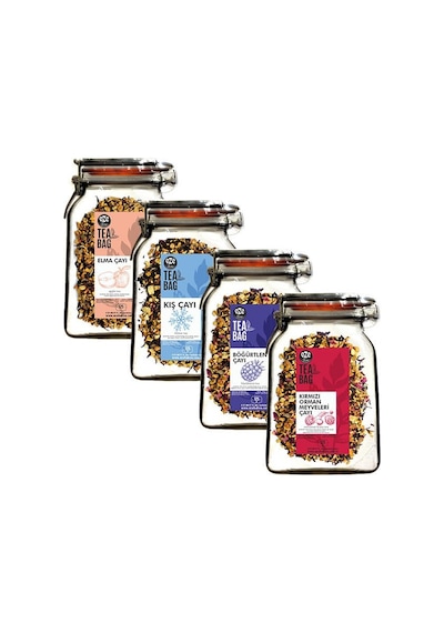 Oze Meyve Çayı Tanışma Seti Kış, Elma 125 G +  Kırmızı Orman Meyveleri 125 G + Böğürtlen 125 G