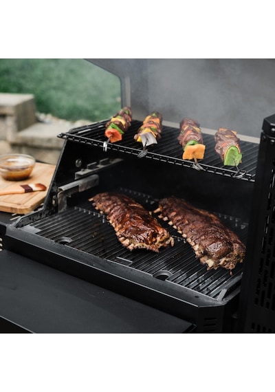Masterbuilt Gravity Serisi 600 Dijital Kömürlü Smoker Mangal Siyah
